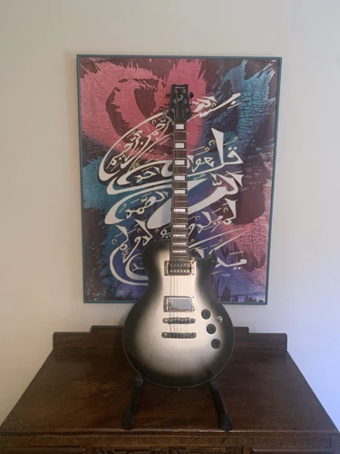 Ibanez guitar silverburst