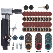 90 Degree 1/4 inch Air Right Angle Die Grinder Cut off Tool With Sanding Disc