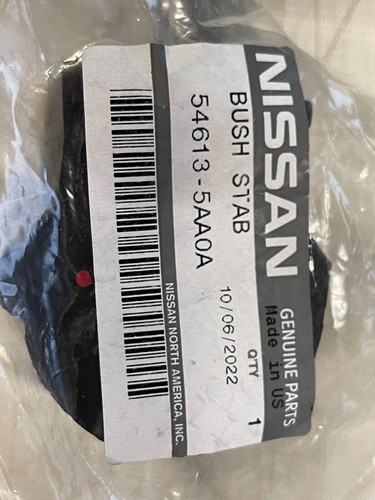 NEW OEM NISSAN FRONT SWAY BAR RUBBER BUSHINGS (1) FITS 2015-2023 MURANO - 第 3/3 張圖片