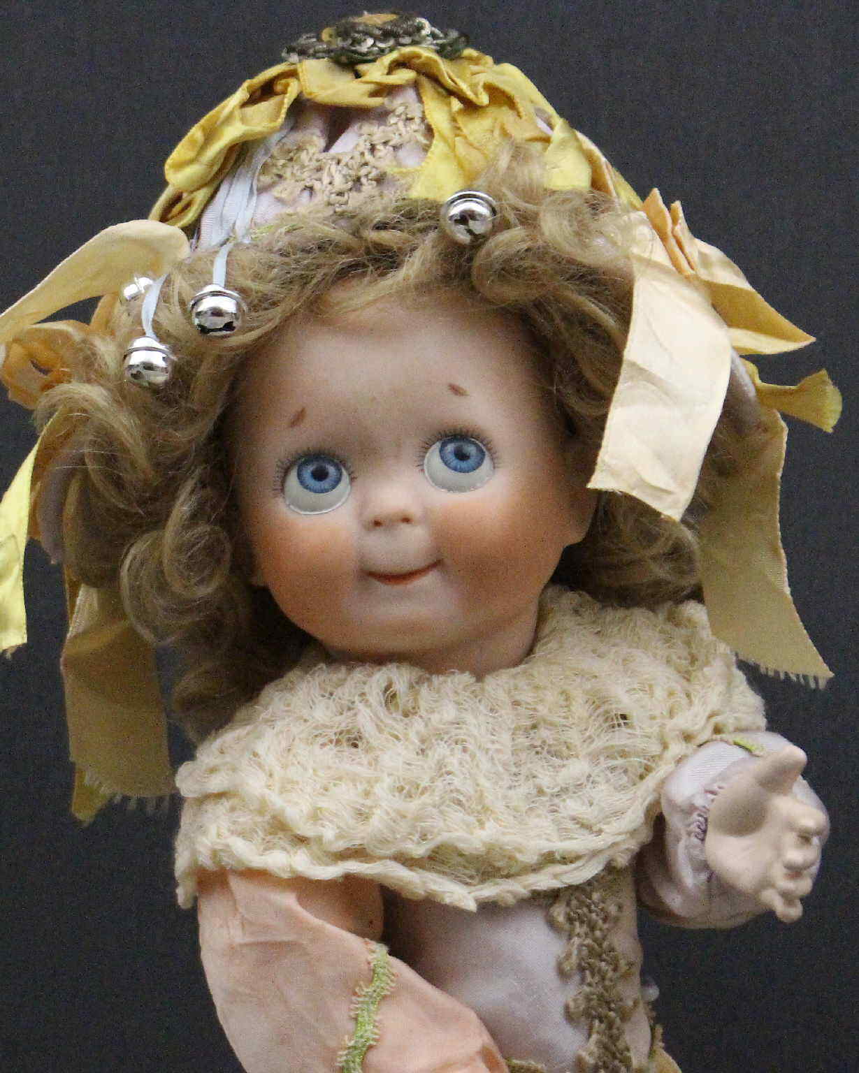 REPRODUCTION "JDK 221" BISQUE GOOGLY EYE DOLL eBay