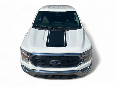 For Ford F-150 Decals Hood Center Stripes Vinyl 3M Auto Graphics 2021-2026