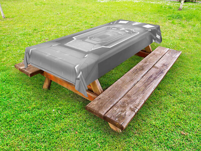 Weltraum Outdoor Tischdecke Planet Sun System Garten Stoff Digitaldruck 