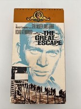 The Great Escape VHS, 1996, 2-Tape Set - Steve Mcqueen - James Garner