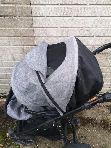 Venicci Buggy and Pram in natural Grey Grey & Black - Picture 8 of 12