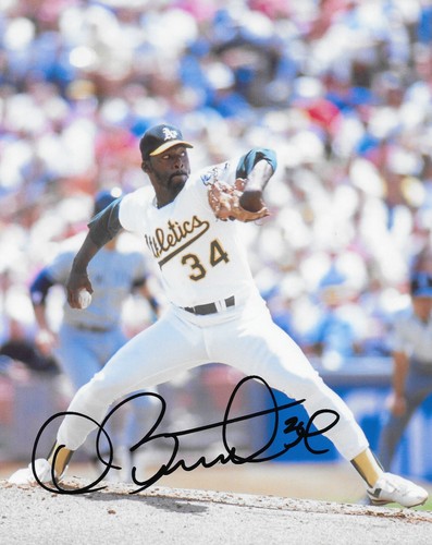 Dave Stewart signed Oakland A's baseball 8x10 photo COA proof autographed.. - Picture 2 of 2