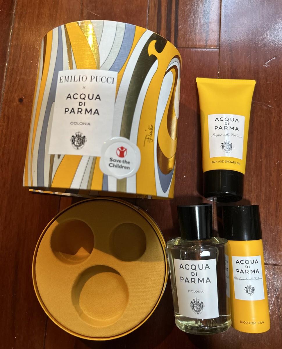 Acqua Di Parma x Emilio Pucci Colonia 3 Piece Gift Set for Unisex