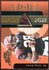 Corey Dillon Card 2000 Absolute Leather and Laces #CD28 
