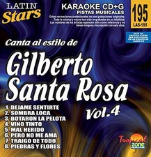 Karaoke Ltin Stars 195 Gilberto Santa Rosa Vol. 4