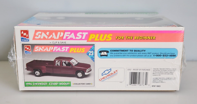 AMT ERTL 1996 Chevrolet C3500 Dooley Snap Fast Plus 1/25 Model