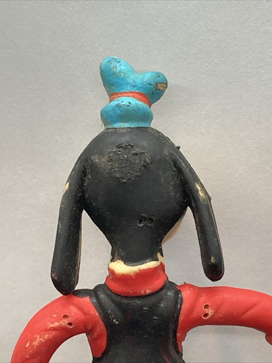 パウアタン 首長 フィギュア disney Vintage Walt Disney Productions Goofy Bendable Rubber 6