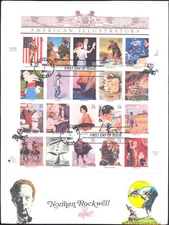 #3502 American Illustrators B Line FDC (29320013502001)