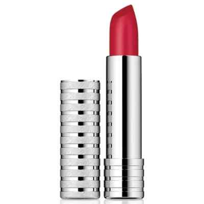 Clinique Long Last Lipstick 45 Matte Crimson 0.14oz/4g Full Sz Discontinued NWOB
