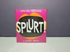 NEW Splurt Gamewright The Think Fast, Say It Fast Card Game  2+ Players Age 10+