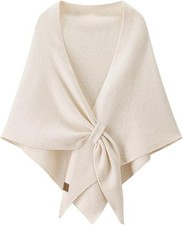Pashmina Shawl Wraps for Women,Women'S Solid Color Scarf,Knitted Shawls and Card