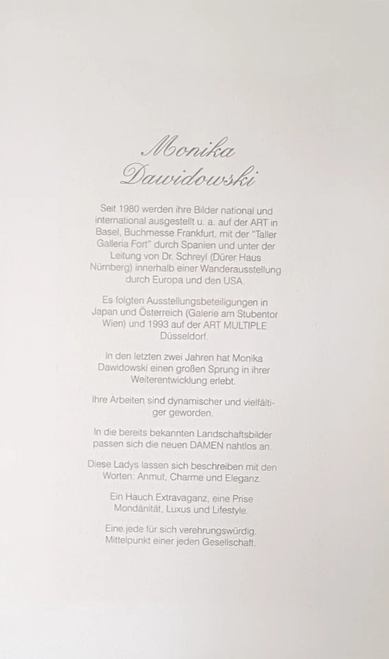 Limitierter Druck handsigniert rothaarige Dame im eleganten  roten Kleid  Von... - Bild 3 von 4