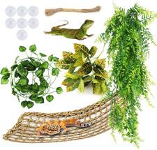 Amaca a Forma Di Drago Barbuto, Decorazione per Rettili, Geco Leopardo, Accessor