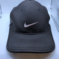 Nike Golf Vapor RZN Tour Flex Fit Cap Hat Black Purple Flex-Fit Golf Adjustable