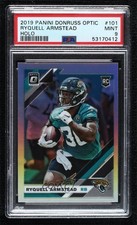 2019 Panini Donruss Optic Rookies Holo Prizm Ryquell Armstead PSA 9 MINT n1u