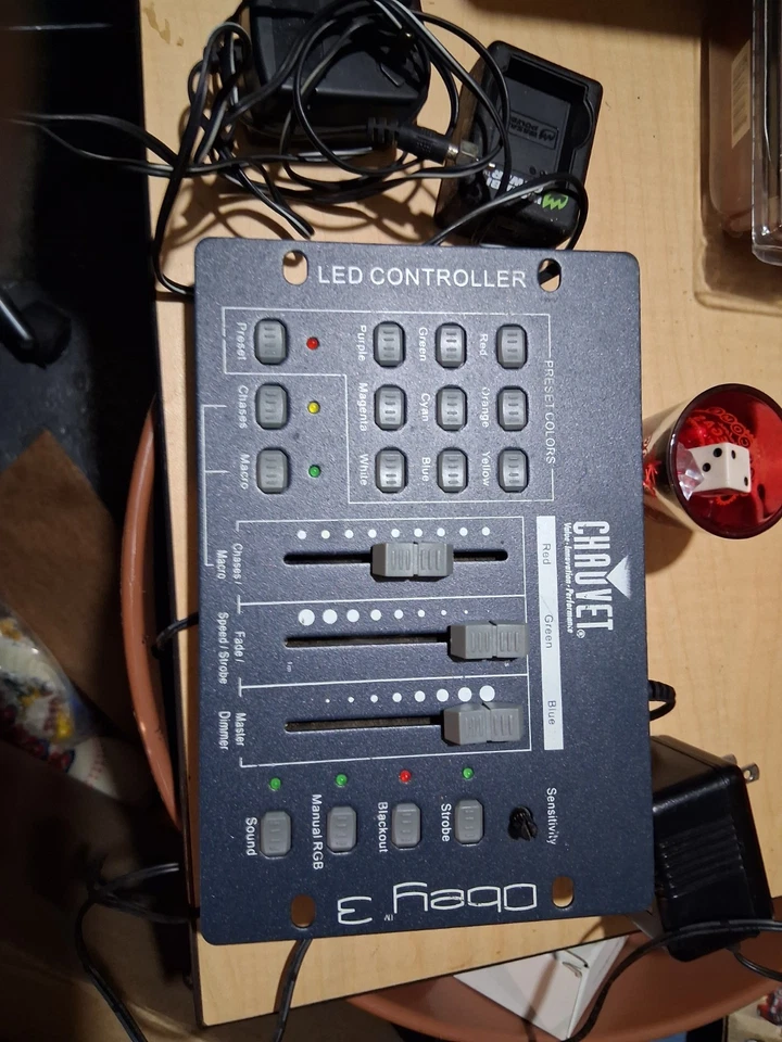 Chauvet DJ Obey 3-Channel DMX Lighting Controller - Image 2 of 2