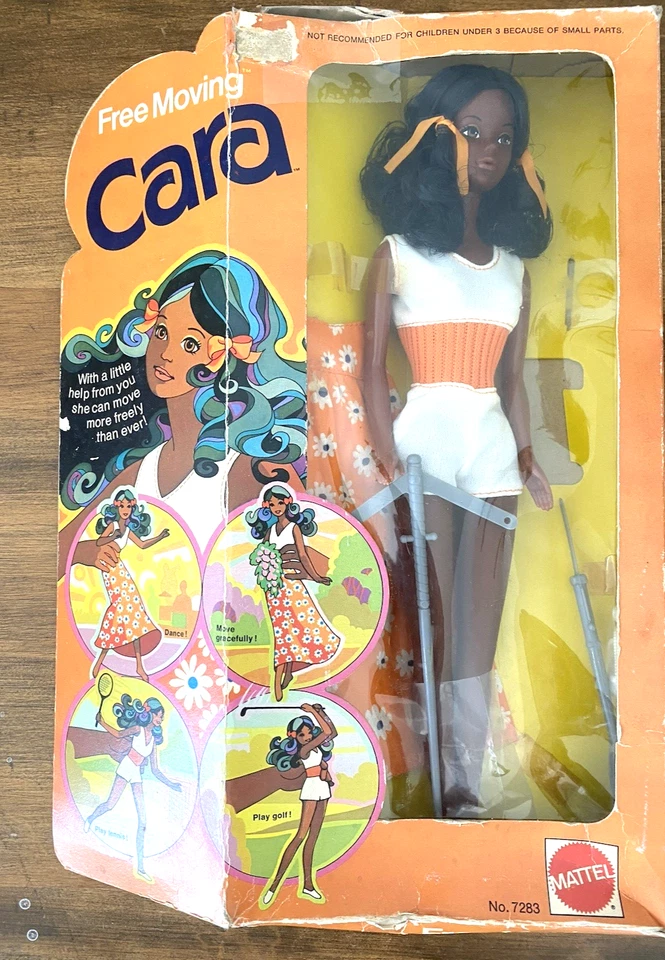 Mattel Barbie 1974 Free Moving Cara 7283 en caja original completa NRFB AA Foto 4 de 4