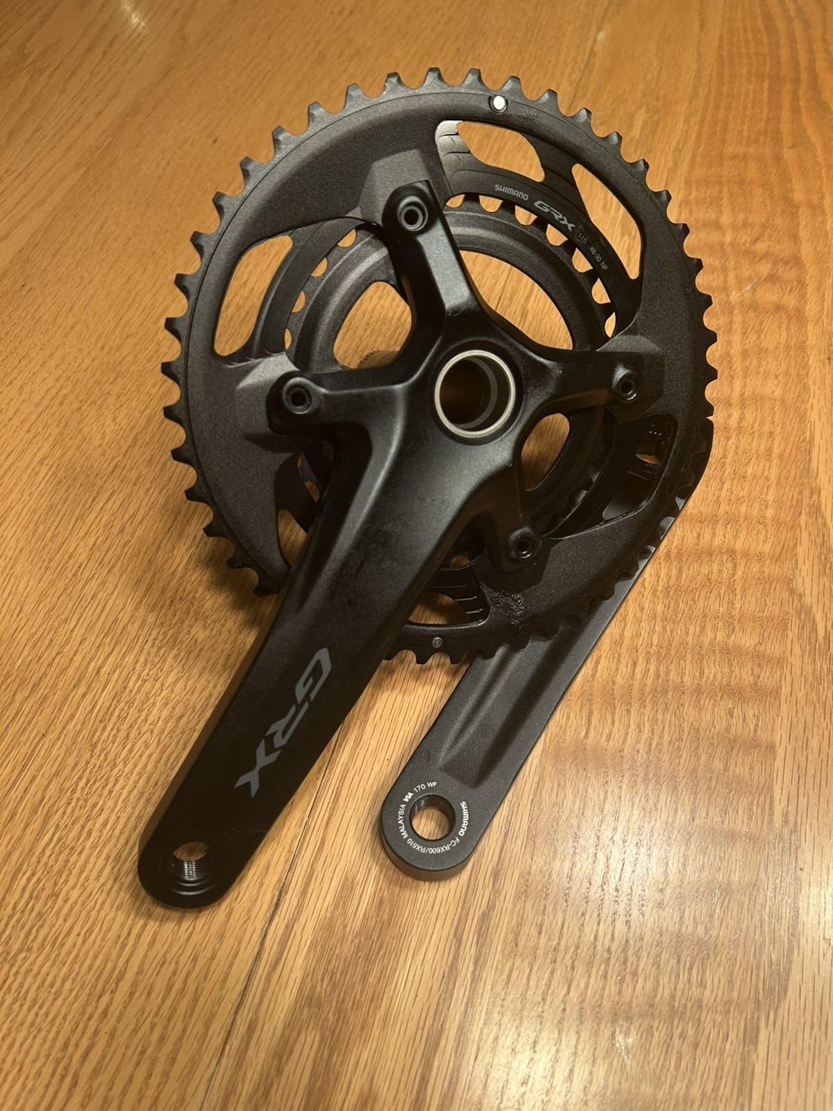 New Shimano GRX FC-RX600 2X11 Speed Crankset
