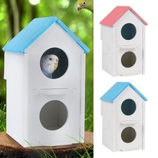 Cage Hideaway Birdhouse, Warm and Safe for All Types of Birds