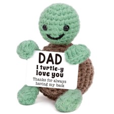 Mini Funny Turtle Fathers Day Dad Gifts from Daughter Son Wife, Birthday Gift...