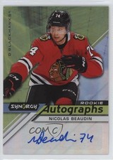 2020-21 Upper Deck Synergy Rookie Auto Nicolas Beaudin #AR-NB Auto 0c2n