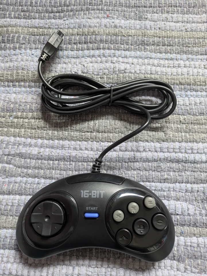 6 Button Gamepad Controller For SEGA MEGADRIVE & GENESIS New Retro Heaven - Image 2 of 4