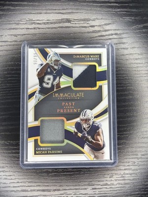 Micah Parsons And Demarcus Ware /99 Jersey Immaculate Card