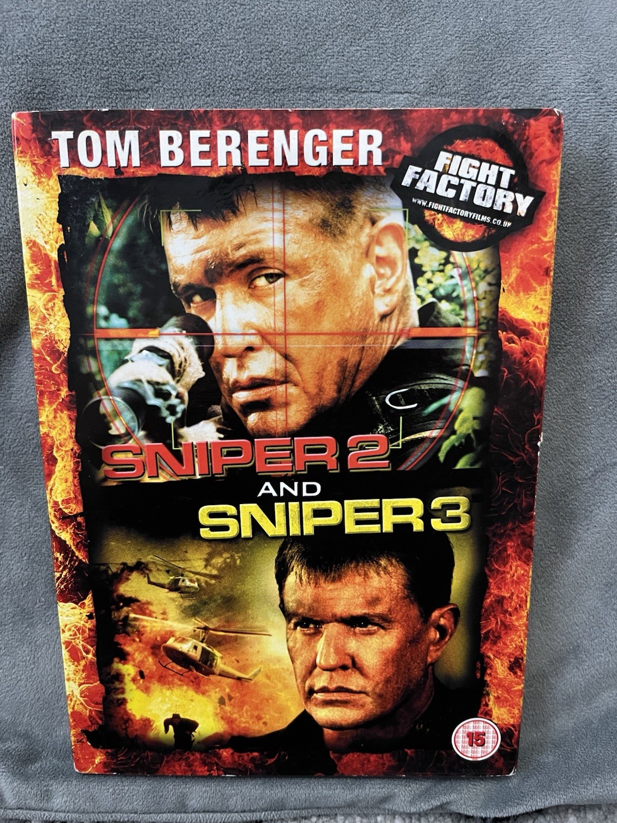 sniper 2 and 3 dvds tom berenger  DVD Free Shipping!