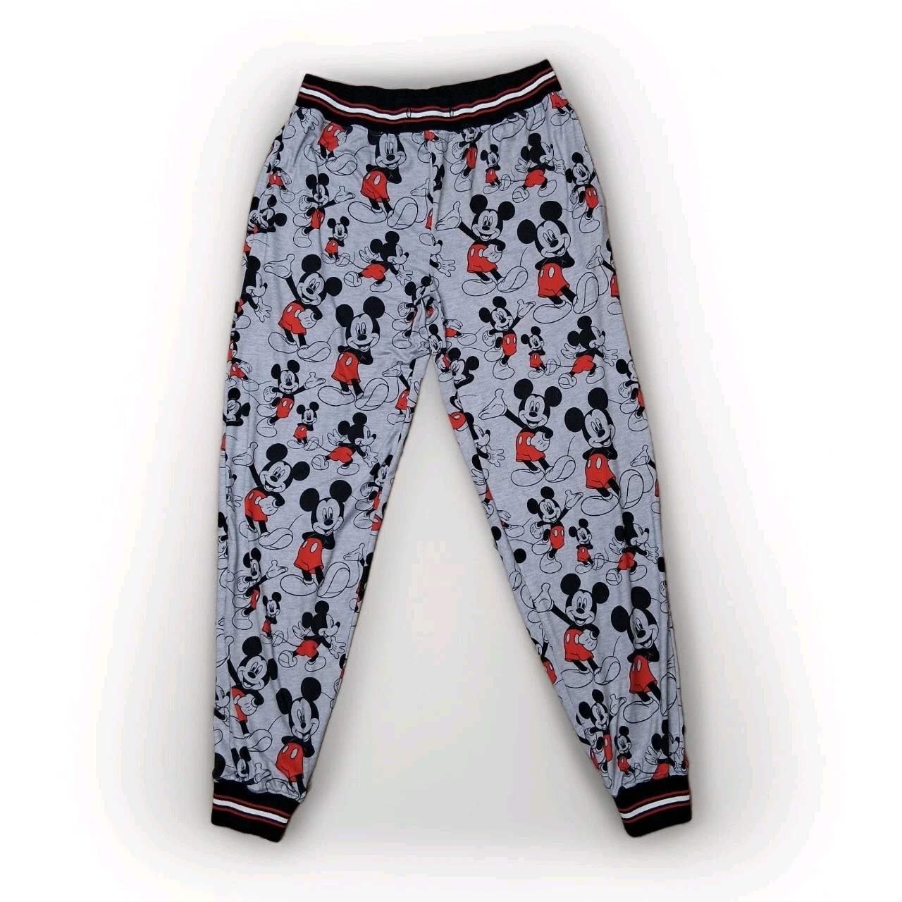 Disney Mickey Mouse Lounge Womens S/M Small-Medium Jogger Pajamas Pants PJ's AOP