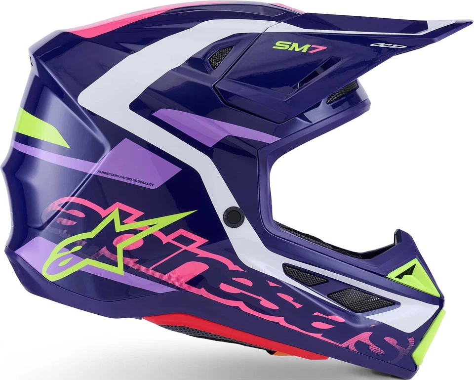 Alpinestars M7 Deed Helmet - Motocross Dirt Bike Offroad Adult - Image 3 of 4