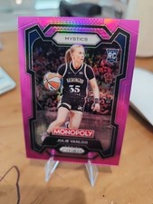 Julie Vanloo 2024 Prizm Monopoly Pink Prizm Rookie #34 Washington Mystics /149