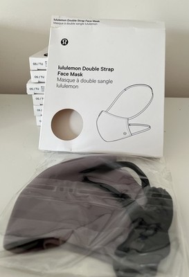 Lot of 7  -  Lululemon double strap face mask Violet Verbena -   brand new