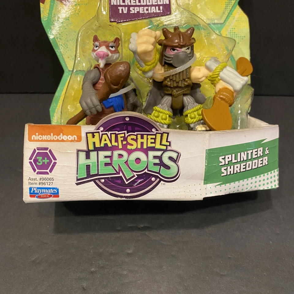Nuevo en Paquete Teenage Mutant Ninja Turtles TMNT Half Shell Heroes astilla y trituradora  Foto 2 de 4