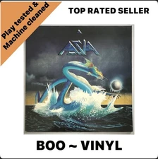 Asia ‘Asia - Self Titled’ 12” LP 1982 Geffen Prog Rock Uk  Issue  EX / EX