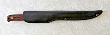 Vintage Schrade Uncle Henry 167 Fillet Knife with Leather Sheath Made in USA