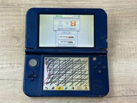 Nintendo New 3DS XL Metallic Blue Console With BOX Japan ver R3426