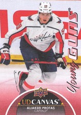2021-22 Upper Deck #C367 Aliaksei Protas UD Canvas