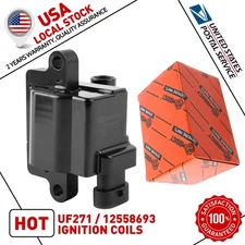 For Chevy GMC Cadillac 4.8L 5.3L 6.0L 8.1L UF271 Pack Of 1 Square Ignition Coil