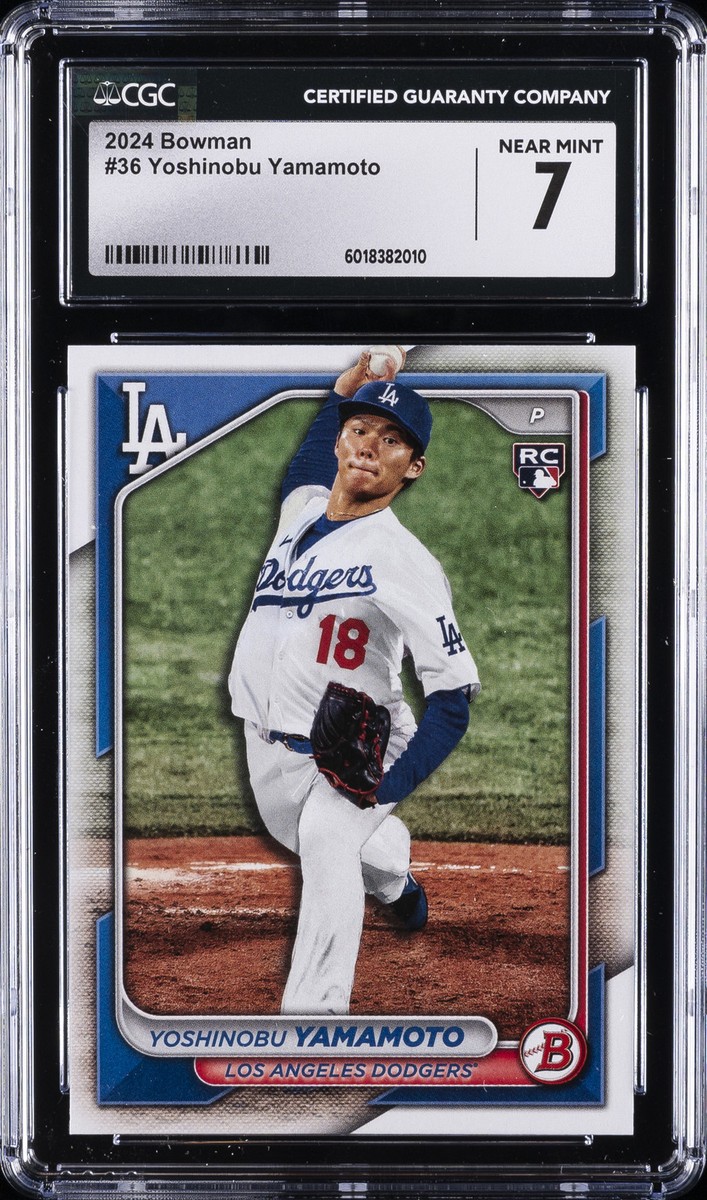 2024 Bowman - Yoshinobu Yamamoto #36 (RC) for sale online | eBay