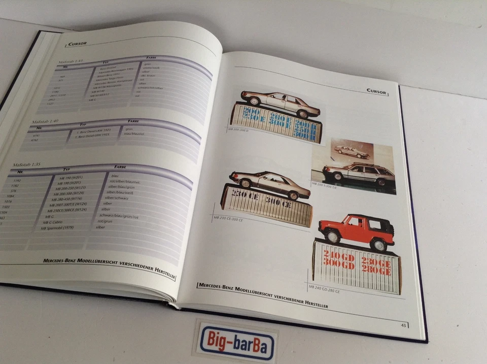 🔥Lot vintage🚗 WILFRED SALBER MODELLAUTOS MERCEDES BENZ FUORI COMM. 🍂 1999 ☕ - Immagine 4 di 4