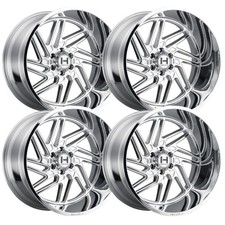 Set-4 Hostile Jigsaw 22x12 8x180 Chrome -44mm Wheels Rims 22 Inch Set-4 Hostile Jigsaw 22x12 8x180 Chrome -44mm Wheels Rims 22 Inch