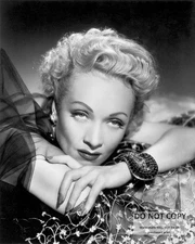 MARLENE DIETRICH LEGNEDARY ACTRESS - 8X10 PUBLICITY PHOTO (BT-505)