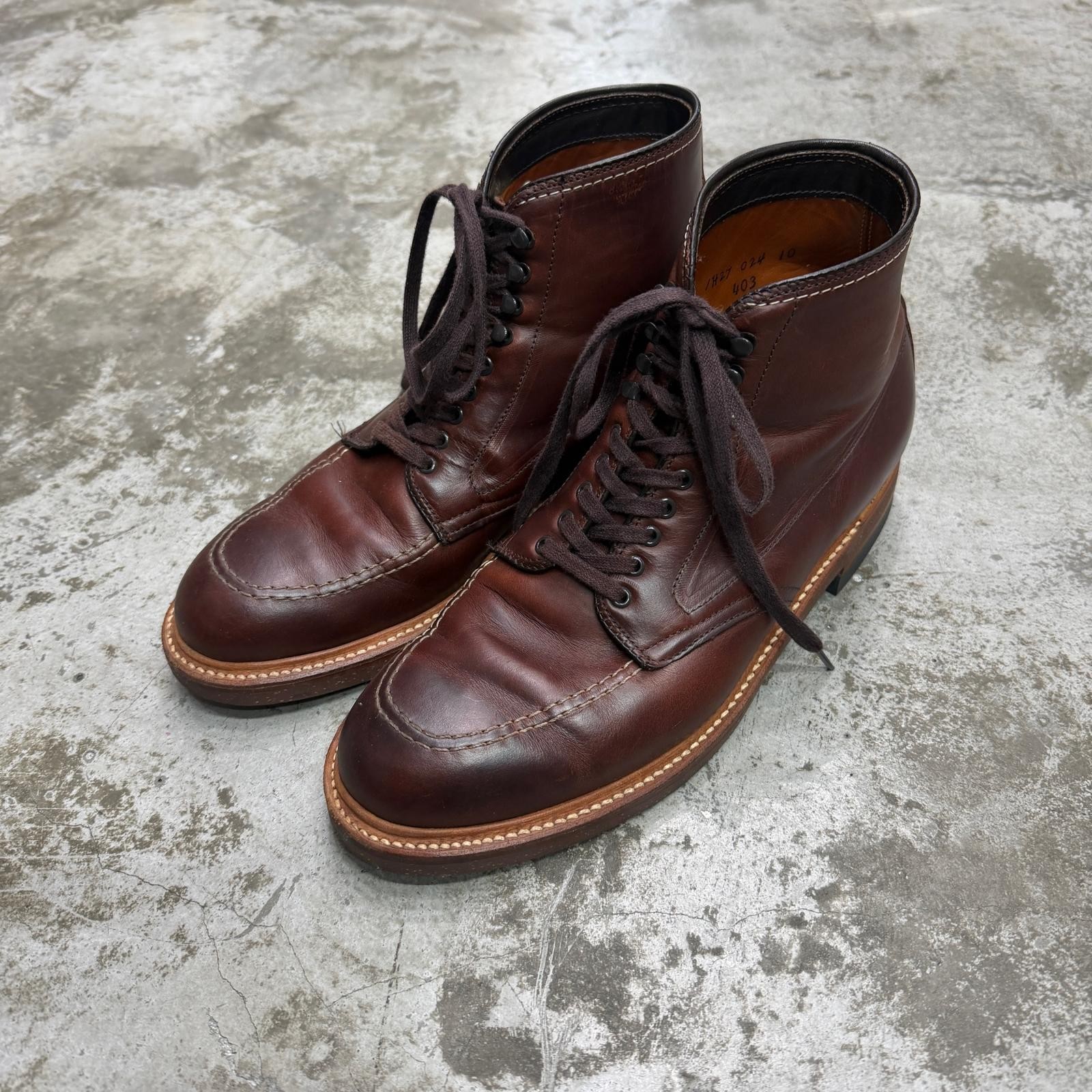 Alden 403 Brown Chromexcel Indy Boot