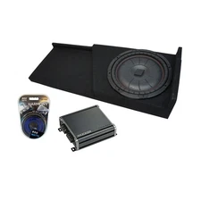 07-13 Chevy Silverado Ext Truck Kicker CompVT CVT10 Single 10 Sub Box CXA400.1