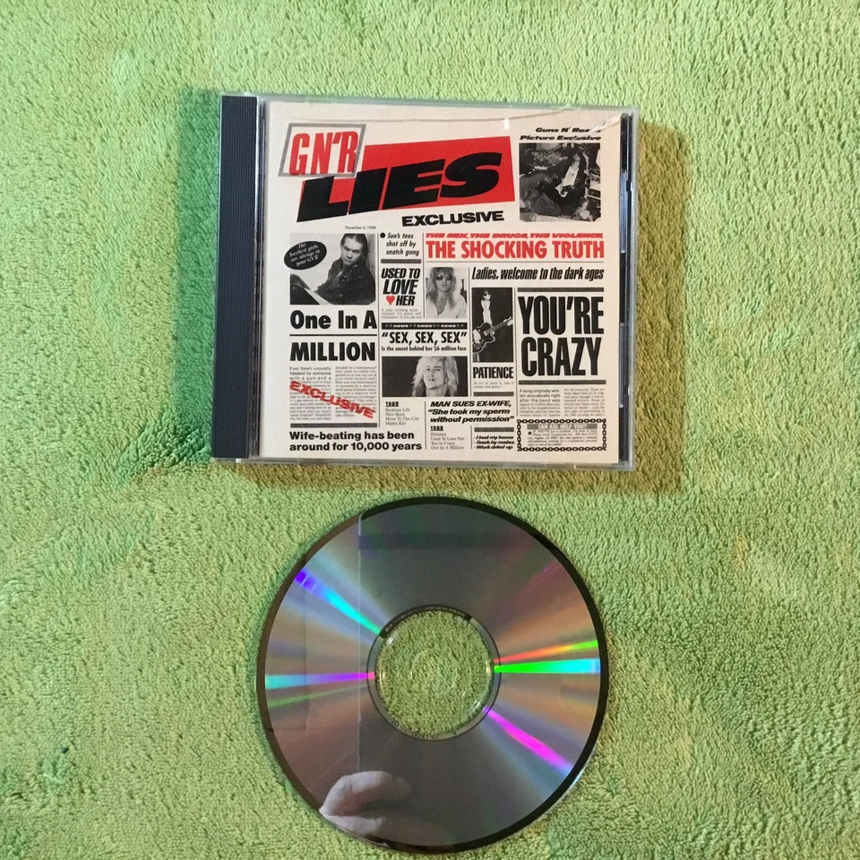 Guns N' Roses, G N' R Lies  (Scarce TCL)  DIDX-004145 1 🝊🝊🝊🝊🝊🝊 [barcode] - Image 3 of 4