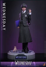 Wednesday Hot Toys 1/6 scale NEW IN BOX  FREE SHIPPING (3 Things/Cello/Umbrella)