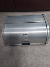 Aluminum Bread Box Roll Top and Vented Sides Maid of Honor Embossed Branding